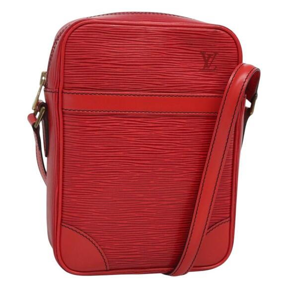 LOUIS VUITTON Epi Danube Shoulder Bag Red M45637 - Picture 1 of 16